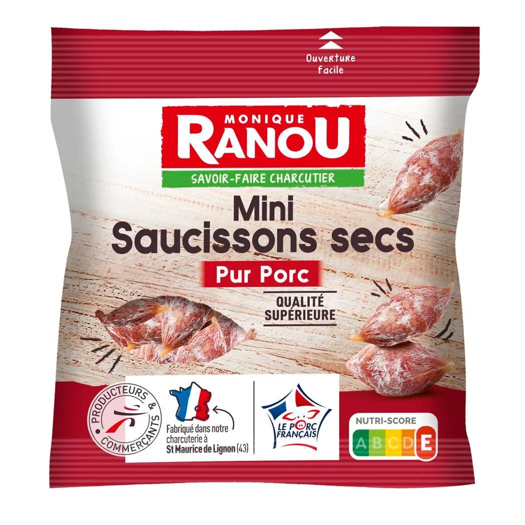 Mini saucissons secs pur porc - EDEN STORE