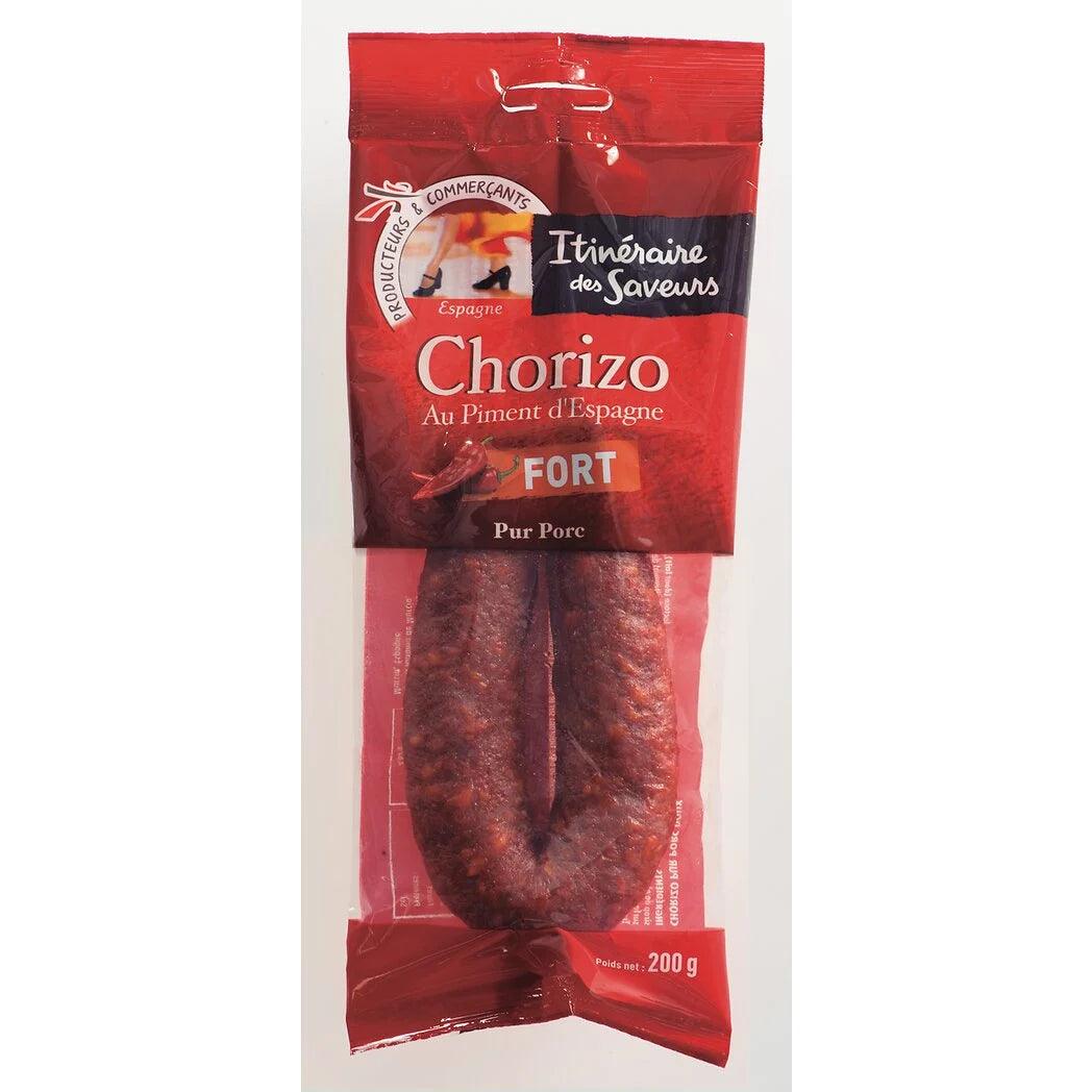 Chorizo au piment d'Espagne fort - EDEN STORE