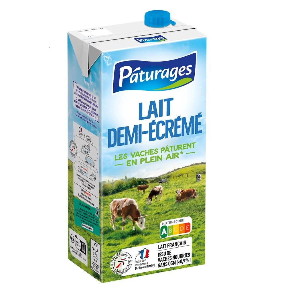 Lait demi-écrémé - EDEN STORE