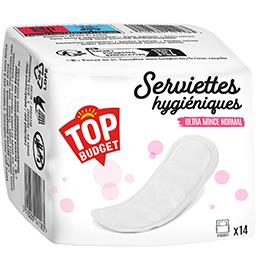 Serviettes hygiéniques ultra mince normal