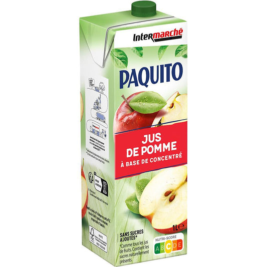 Jus de pomme à base de concentré - EDEN STORE